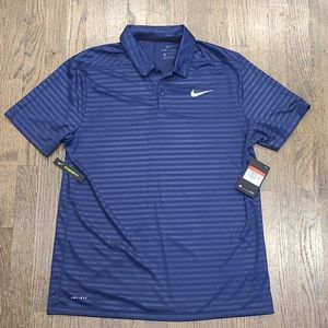 NWT Mens L Dri Fit Nike Golf Polo New